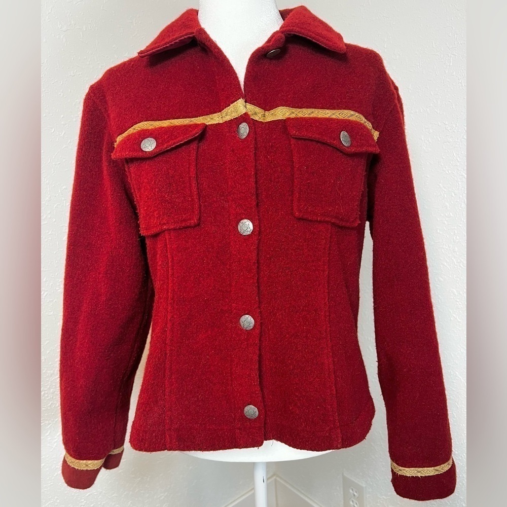 VNTG‎ Tsunami Made in Canada Felted Wool Shacket